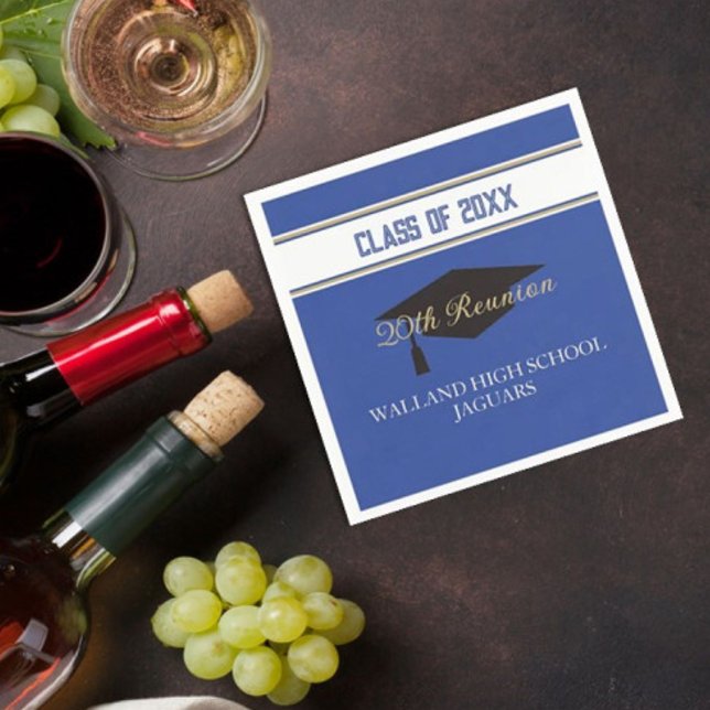 Guardanapo De Papel Partytime! Nápoles de Reunião de Classe PERSONALIZ (Criador carregado)