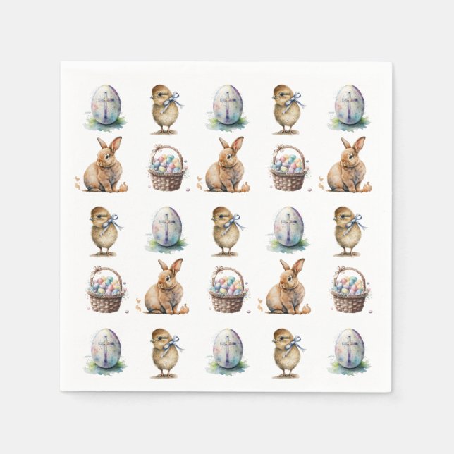 Guardanapo De Papel Páscoa (Frente)