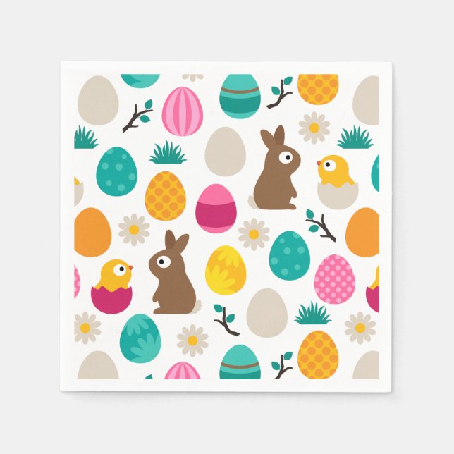Guardanapo De Papel Páscoa Napkins (Frente)