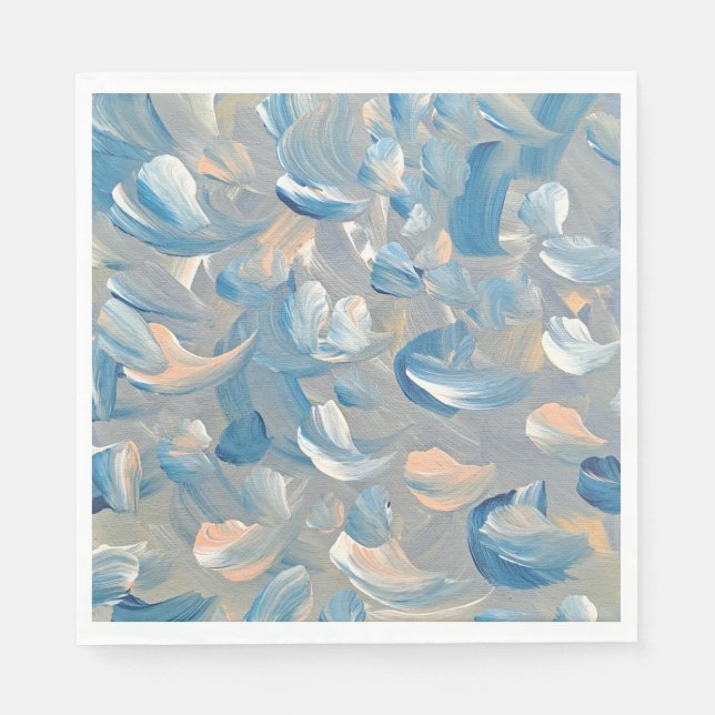 Guardanapo De Papel Pássaros de um Partido das Penas (Frente)