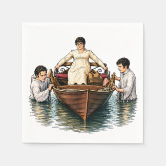 Guardanapo De Papel Passeio de barco final de Mary Bennet