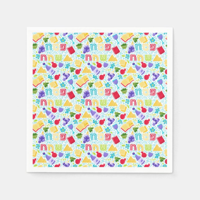 Guardanapo De Papel Passover Table Napkins (Frente)