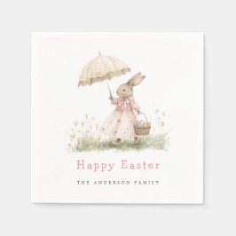 Guardanapo De Papel Pastel Easter Bunny