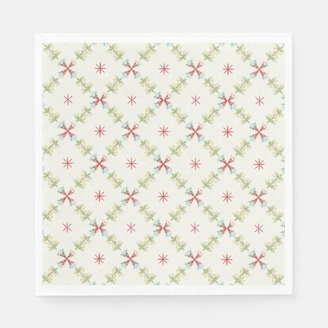 Guardanapo De Papel Pastel Garden Dance (Frente)