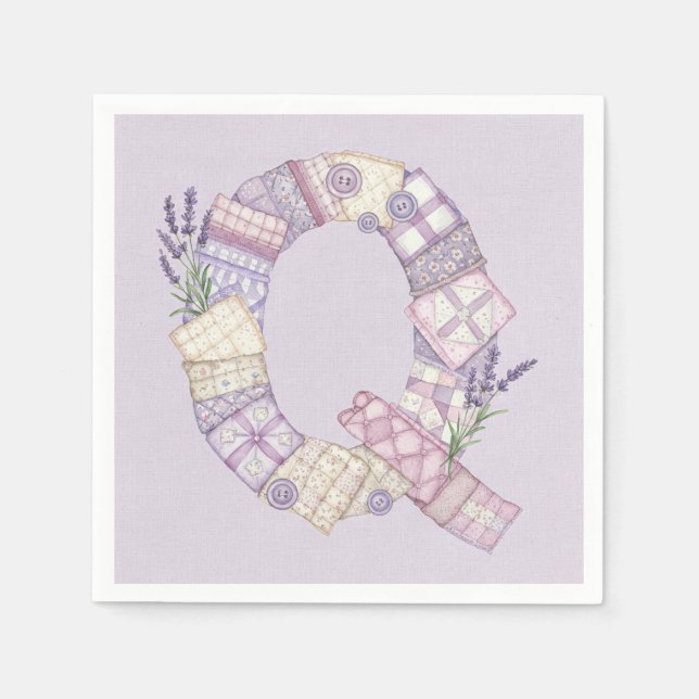 Guardanapo De Papel Pastel Patchwork, de Natasha Us (Frente)
