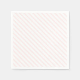 Guardanapo De Papel Pastel, Rosa E Branco, Estimulado