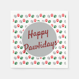 Guardanapo De Papel Patas de Natal