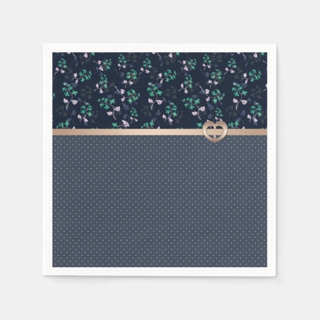 Guardanapo De Papel Patchwork, Retro (Frente)