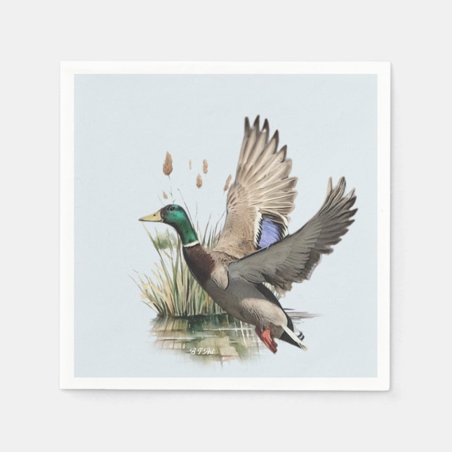 Guardanapo De Papel Pato (Frente)