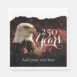 Guardanapo De Papel Patriotic Eagle 250 Years Paper Napkin