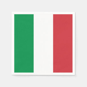 Guardanapo de papel patrióticos com bandeira de