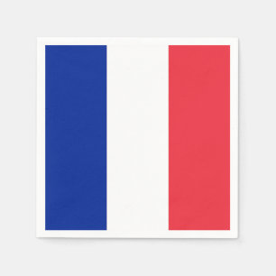 Guardanapo de papel patrióticos com bandeira de