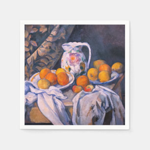 Guardanapo De Papel Paul Cezanne - A Vida Estática com uma Cortina