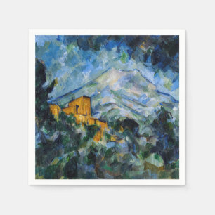 Guardanapo De Papel Paul Cezanne - Santo Mont-Victoire & Chateau Noir