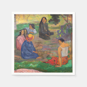 Guardanapo De Papel Paul Gauguin - A Conversa / Les Parau Parau