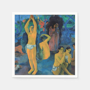 Guardanapo De Papel Paul Gauguin - De Onde Vimos?