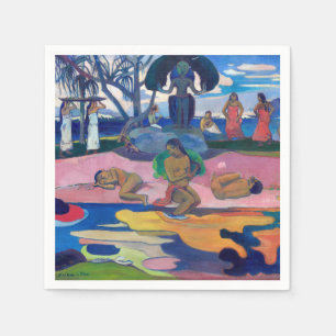 Guardanapo De Papel Paul Gauguin - Dia do Deus / Mahana no atua
