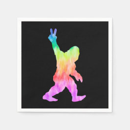 Guardanapo De Papel Pé Grande do Amor pela Paz