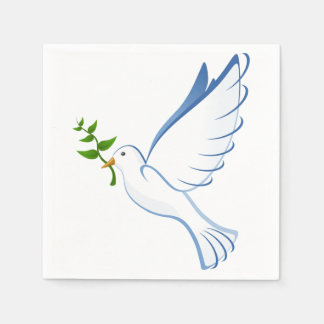 Guardanapo De Papel Peace Dove Napkin