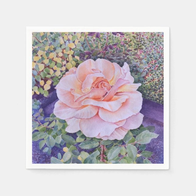 Guardanapo De Papel Peace Rose (Frente)