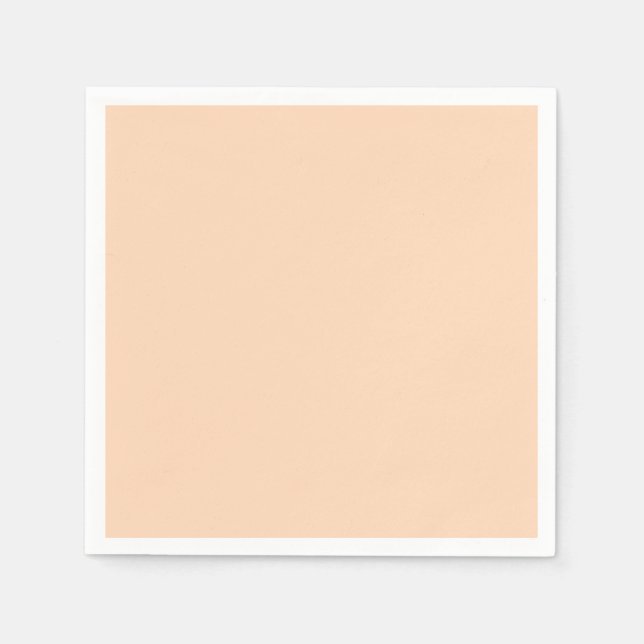 Guardanapo De Papel Peach Puff High-End Colorido (Frente)