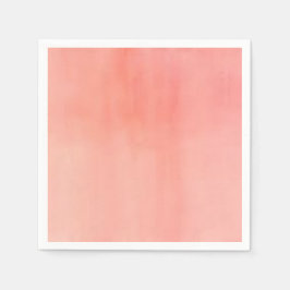 Guardanapo De Papel Peach Watercolor design de papel