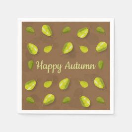 Guardanapo De Papel Pear Paper Napkins