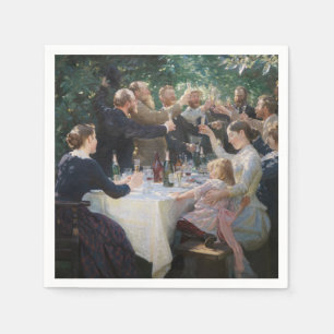 Guardanapo De Papel Peder Severin Kroyer - Hip, Hip, Hurrah!