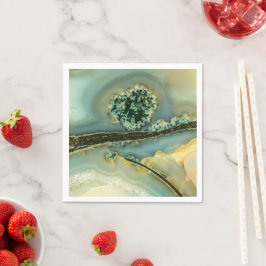 Guardanapo De Papel pedra dentro a semirprecioso