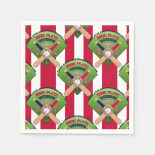 Guardanapo De Papel Pedras de basebol, Casamos-nos com NAPKINS DE 1 PA