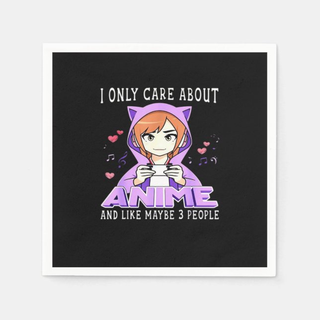 Guardanapo De Papel Peekabo Anime Manga (Frente)