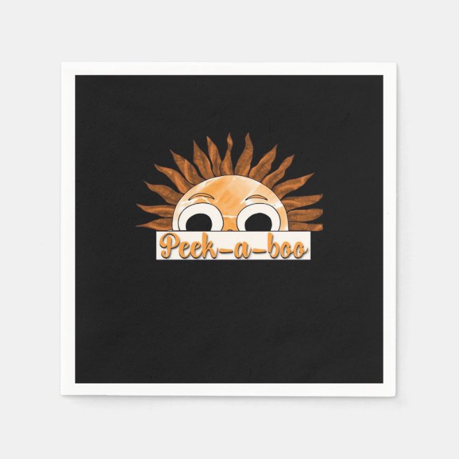 Guardanapo De Papel Peekabo Sunshine (Frente)