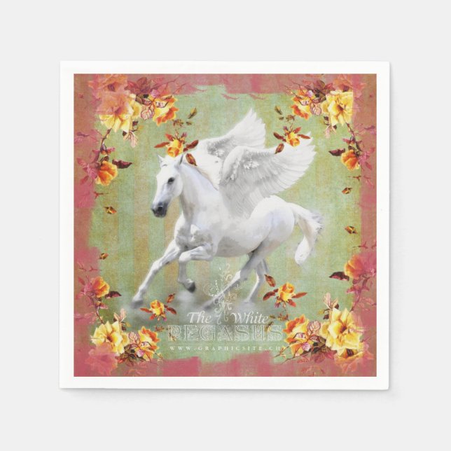 Guardanapo De Papel Pegasus II - Papel Napkins (Frente)