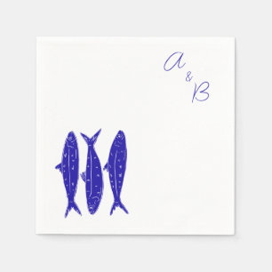 Guardanapo De Papel Peixe Casado Italiano
