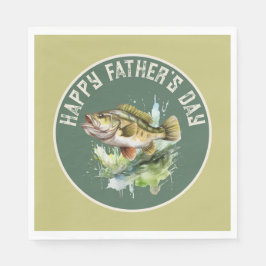 Guardanapo De Papel Peixe de Festas de Dia de os pais Feliz