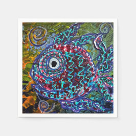 Guardanapo De Papel Peixe Napkins