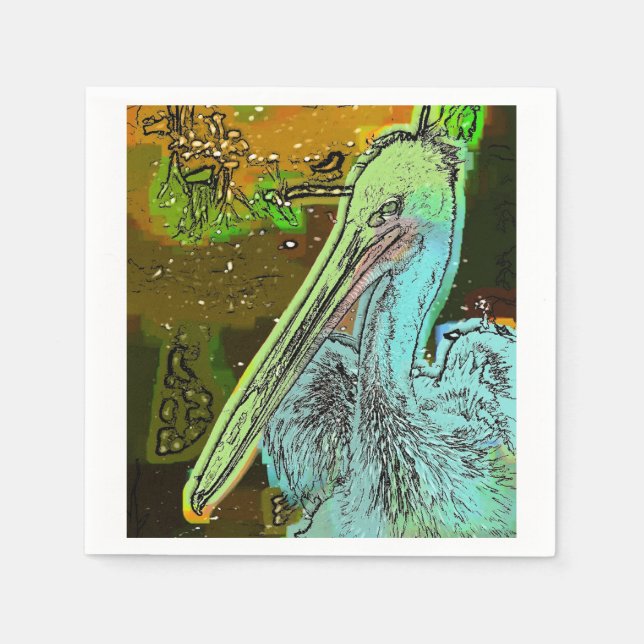 GUARDANAPO DE PAPEL PELICAN (Frente)