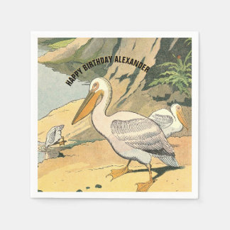 Guardanapo De Papel Pelican Beach Party