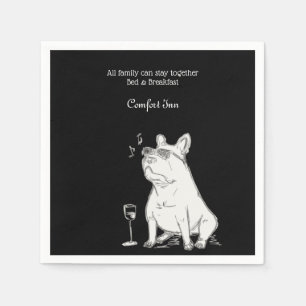 Guardanapo De Papel Pensão do conforto de B&B com animais de estimaç