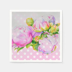Guardanapo De Papel Peões, cor de rosa, branco, cor de água, pintura