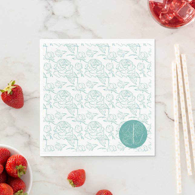 Guardanapo De Papel Peony Elegance Wedding (Insitu)