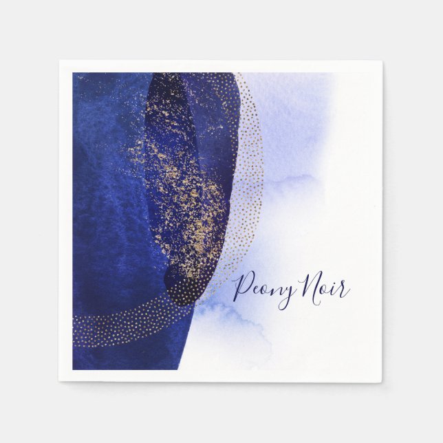 Guardanapo De Papel Peony Noir Collection Napkins (Frente)