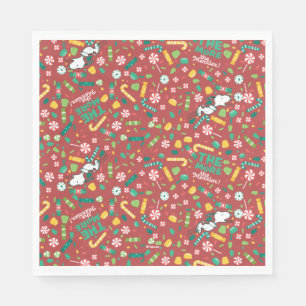 Guardanapo De Papel Peppermint Dreams Snoopy Candy Patterno