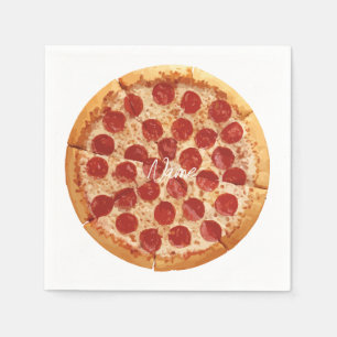 Guardanapo De Papel Pepperoni Pizza Thunder_Cove