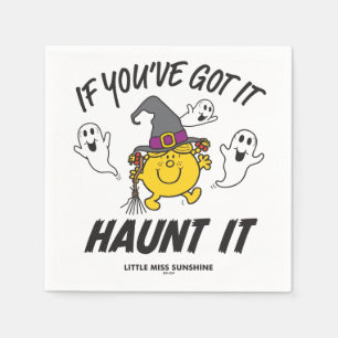 Guardanapo De Papel Pequena Senhorita Sunshine Haunt It Halloween