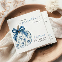 Pequeno Abóbora no Caminho Chá de fraldas Arco Azu