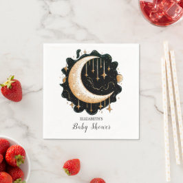 Guardanapo De Papel Pequeno Chá de fraldas Colorido de Estrelas