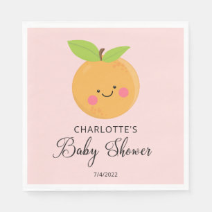 Guardanapo De Papel Pequeno Chá de fraldas Cutie