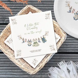 Guardanapo De Papel Pequeno Chá de fraldas De Linha De Fechamento Do P