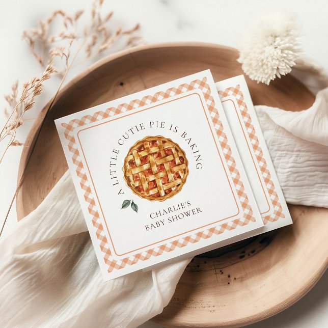 Guardanapo De Papel Pequeno Chá de fraldas de Pizza Fall (Criador carregado)